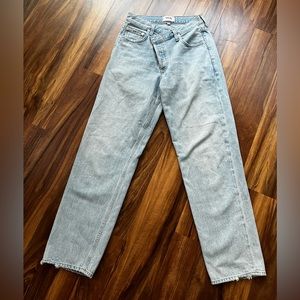 Agolde Criss Cross Denim